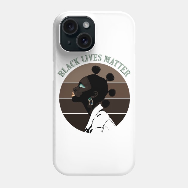 Black Lives Matter 1 by Mrs Green Phone Case by Mrs Green