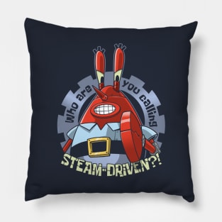 Who Are You Calling Steam-Driven?! Pillow