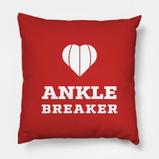 Ankle Breaker Heart Pillow