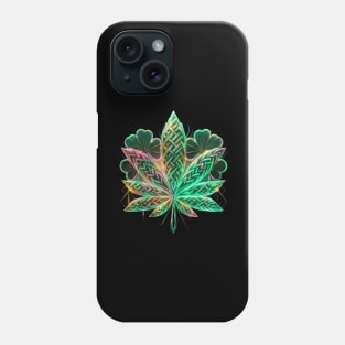 St Patricks Day Weed Phone Case