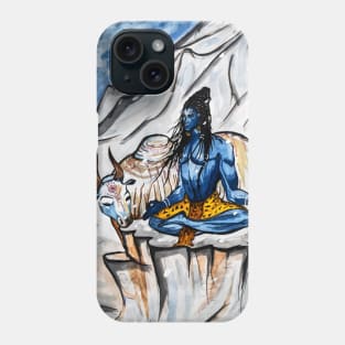 Shiva and Nandi Phone Case