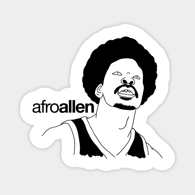 Afro Allen Magnet by The Charity Stripe