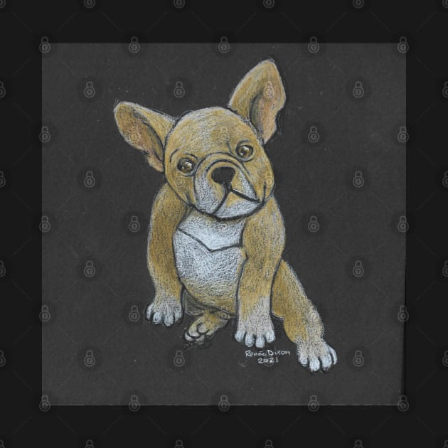 Frenchie by ReneeDixonArt