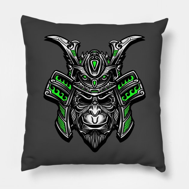 GreenSamurai Pillow by VM04