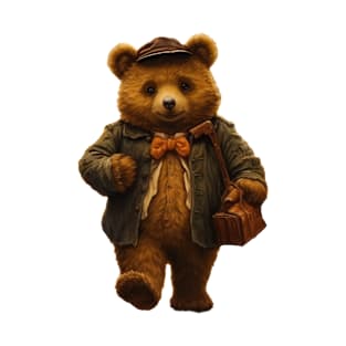 Cute Teddy Bear with Bow Tie T-Shirt