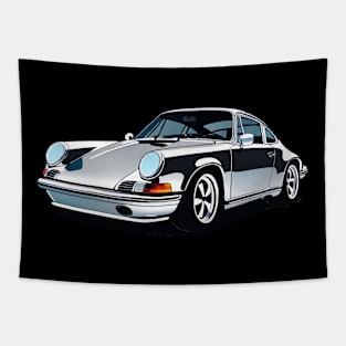 911 Car Tapestry