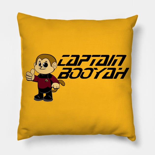 Captain Booyah Pillow by GeekandMonkey