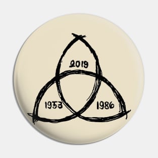 Dark Time Zone Pin