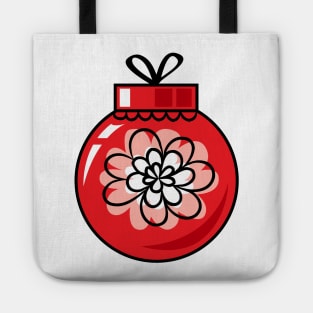 Cute Christmas Baubles Tote