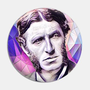 Matthew Arnold Pink Portrait | Matthew Arnold Artwork 8 Pin