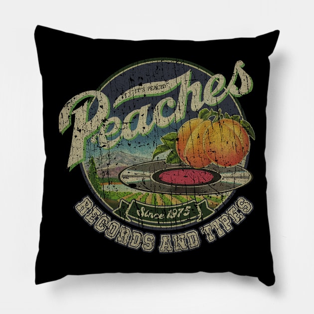 RETRO STYLE - Peaches Records 70s Pillow by MZ212