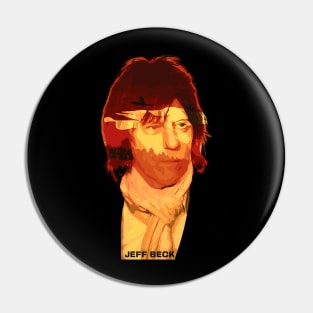 Jeff Back Yardbird Guitarist Pin