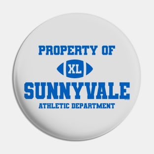 Sunnyvale Athletic Dept. (Blue) [Rx-Tp] Pin