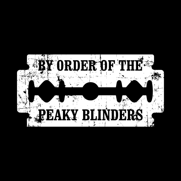 By order of the peaky blinders razor blade peaky blinders pin