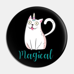 'Magical Cat Unicorn KittyCorn' Cute Cats Adorable Pin