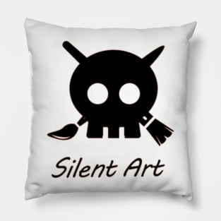 silent art Pillow