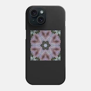 Abstract Sci-fi bio-tech Kaleidoscope pattern (Seamless) 21 Phone Case