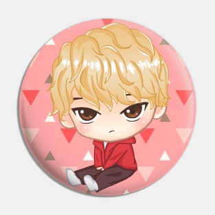 BTS KPOP V TAEHYUNG CUTE CHIBI CHARACTER Pin