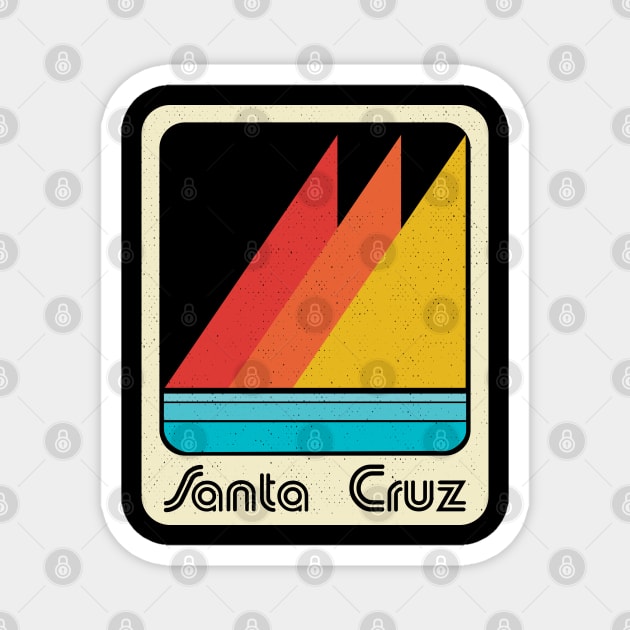 Santa Cruz Sailing Magnet by susanne.haewss@googlemail.com