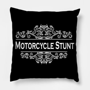 sports Motorcycle Stunts Pillow