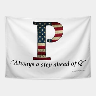 P-Anon, because Patriot doesn't begin with the letter "Q" Tapestry