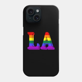 LA Pride Flag LGBTQ Parade Phone Case