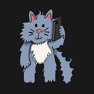 Cat Talking On The Phone T-Shirt