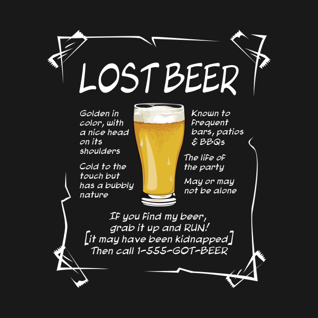 Lost Beer - on Dark by LaughingDevil