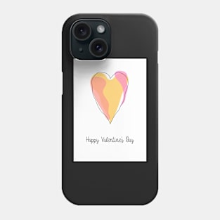 Heart Valentine's Day Card Phone Case