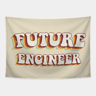 Future Engineer - Groovy Retro 70s Style Tapestry