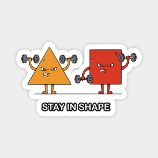 Gym stay in shape Magnet