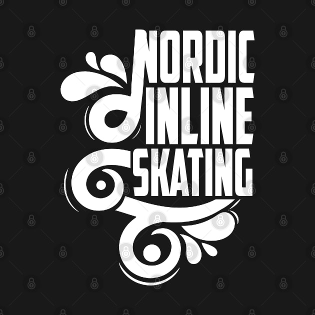 Inline Skater Blading Nordic Cross Skating Blades Skate by dr3shirts