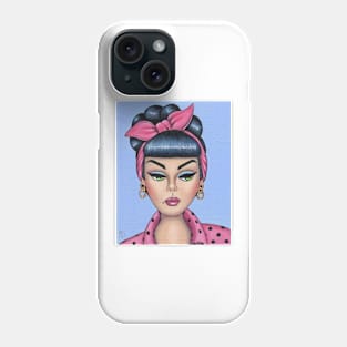 Rockabilly doll Phone Case