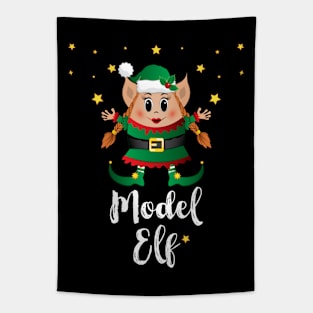 Model Elf Women Christmas Elves Xmas Matching Family Group Tapestry