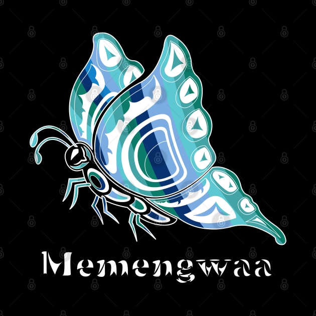 Memengwaa (Butterfly) Gay men Pride by KendraHowland.Art.Scroll