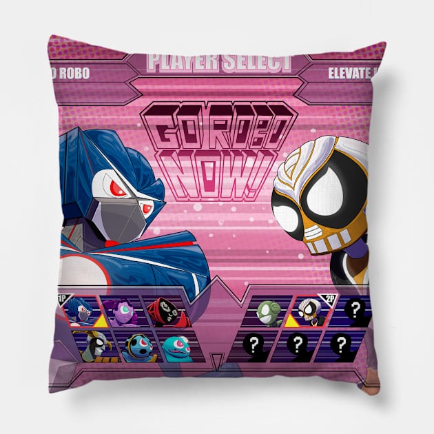 Go Robo Now: The Video Game Pillow by GoRoboNow