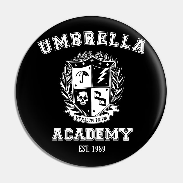 Umbrella Academy - School Varsity Pin by Dopamine Creative