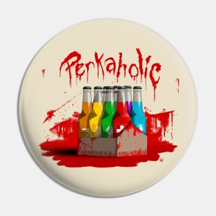 Zombie 8-Pack Bloodied Perkaholic on Crème Pin