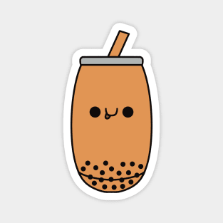 Cute Kawaii Thai Bubble Tea Magnet