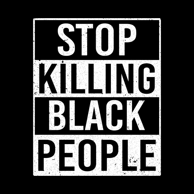 George Floyd Black Lives Matter Stop Killing Black People by Love Newyork