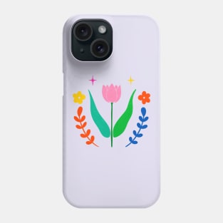 Tulips Flower Bold Colors Phone Case