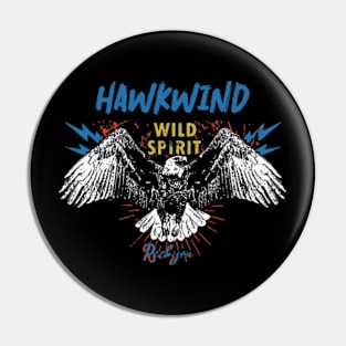 hawkwind wild spirit Pin