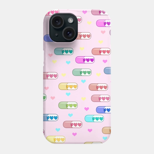 Rainbow Medicine Phone Case by Khelekmir