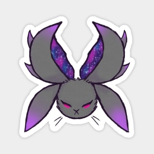 Angry Alien Bunny Magnet