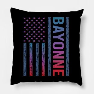 Blue Red Flag - Bayonne Pillow