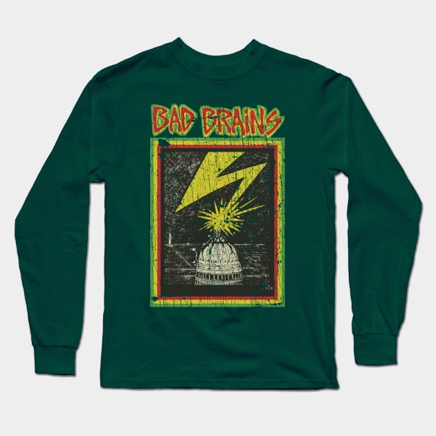  Bad Brains T Shirt Capitol Band Logo Punk Official