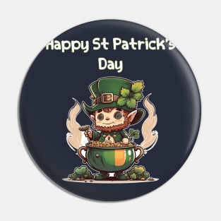 Irish Eyes are Smiling: Happy St. Patrick's Day Pin