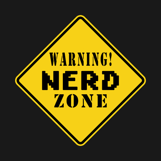 Warning nerd zone by Mamon