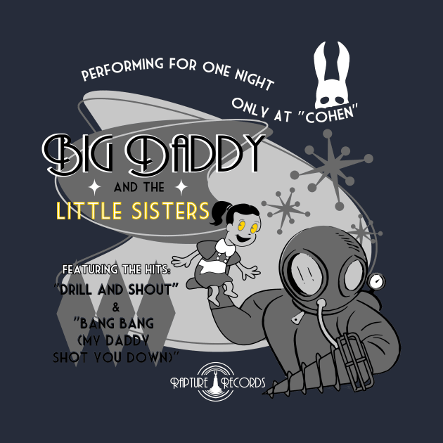 Big Daddy and the Little Sisters by BCArtDesign