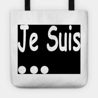 Je Suis Charlie Tote